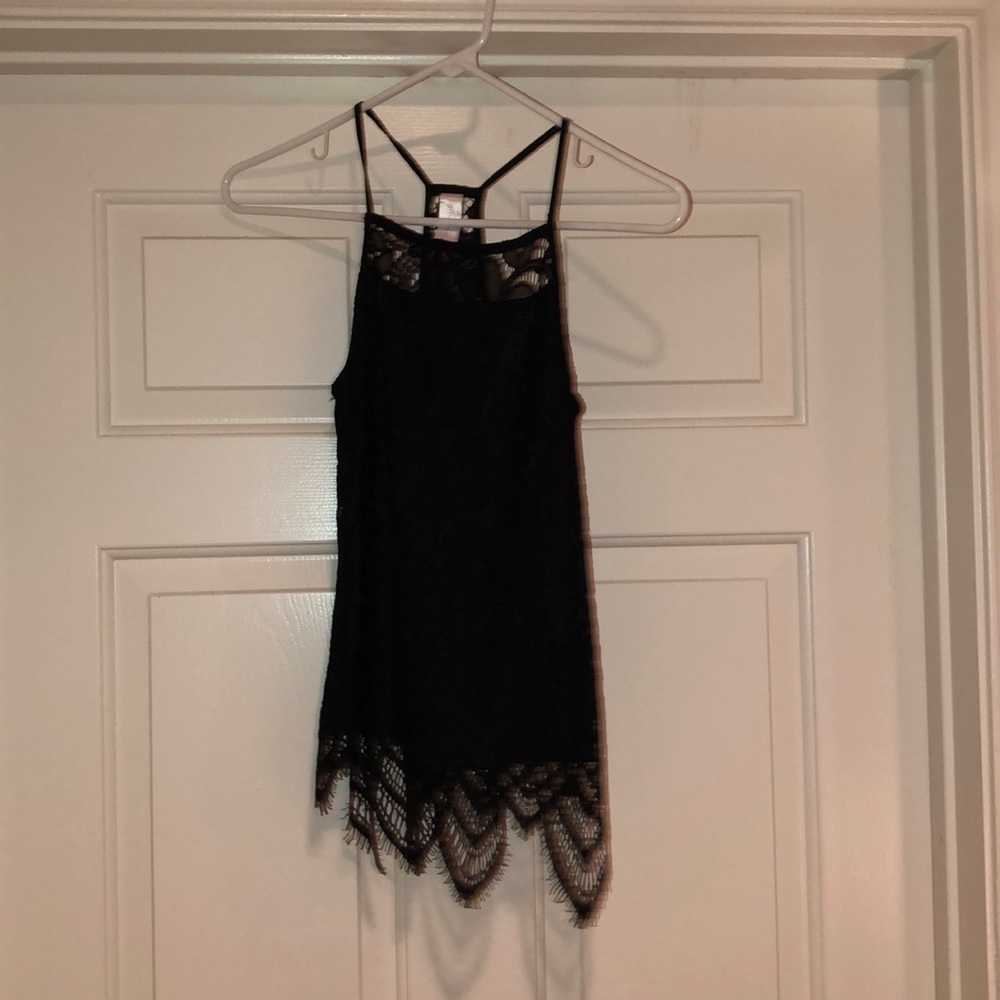 Racer back tank top